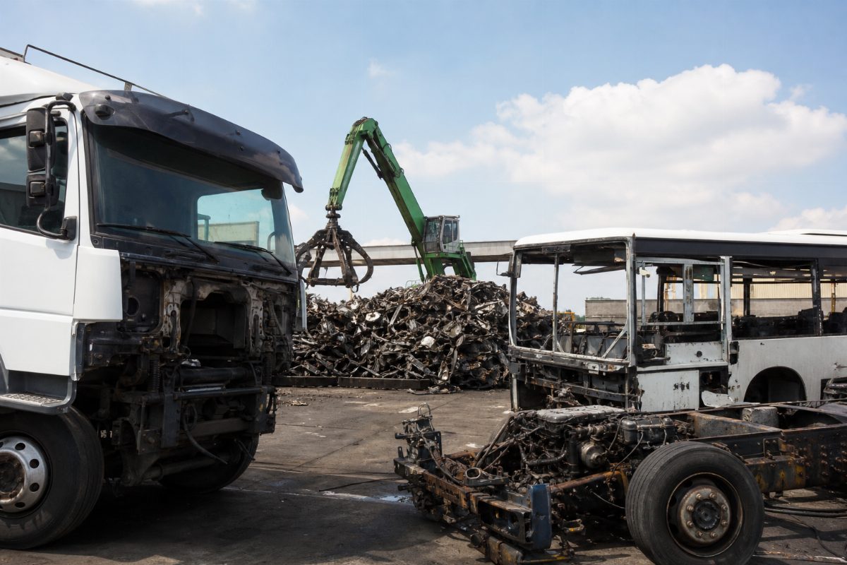 Demolizione veicoli industriali